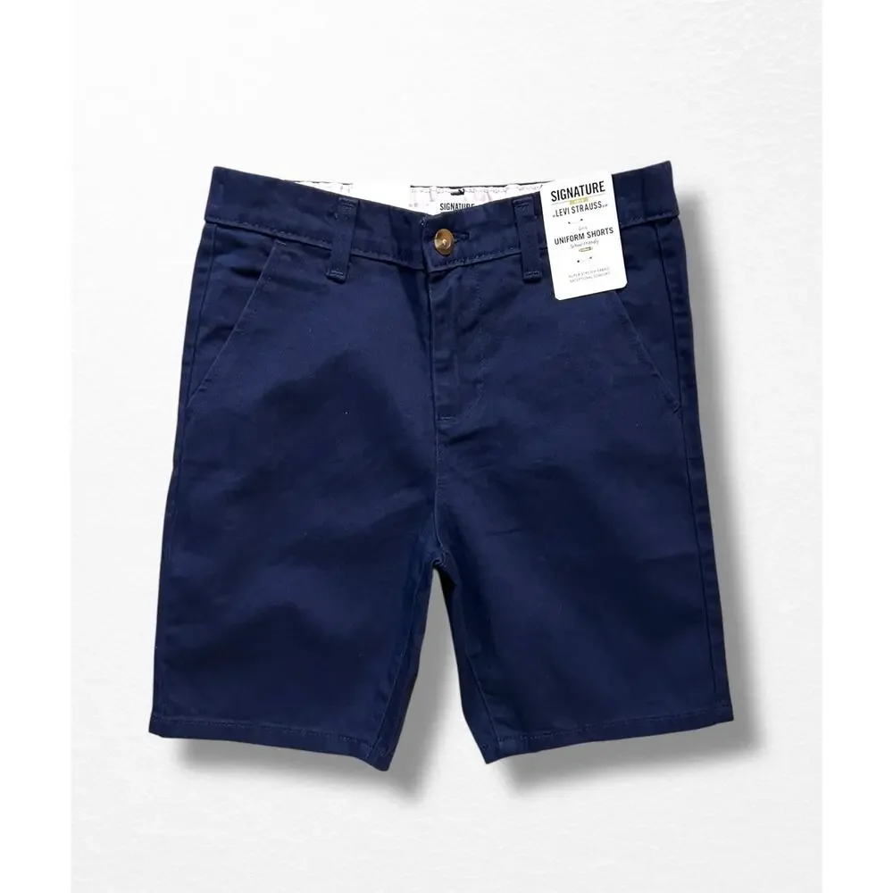 NWT Levi Strauss Signature Girls’ Uniform Shorts, Size 12